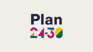 The logo of Plan 24-30.